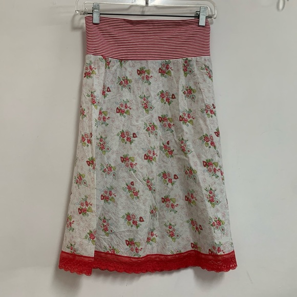 Fornarina Cotton Swan Skirt - Picture 3 of 10